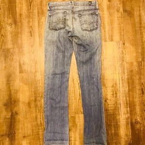 Beautiful rhinestone seven jeans